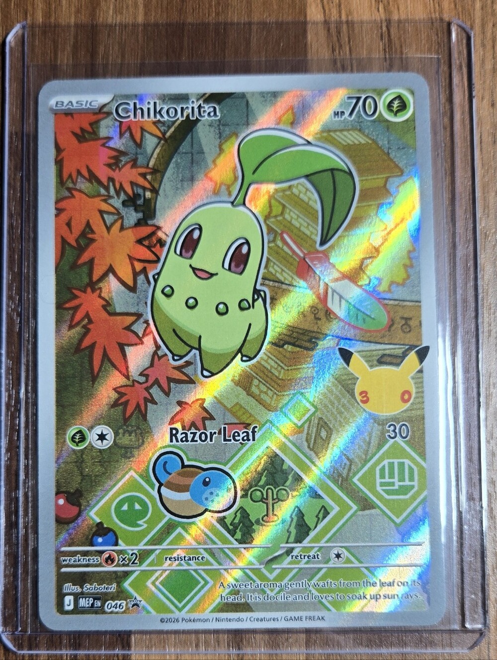 Pokémon Card First Partners Series 2 - Chikorita